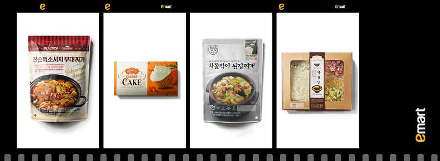 이마트 PL 브랜드 피코크는 가정간편식을 중심으로 가성비 있는 제품들을 선보이고 있다.